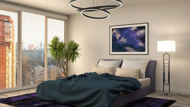 warna cat kamar tidur khaki dan broken white