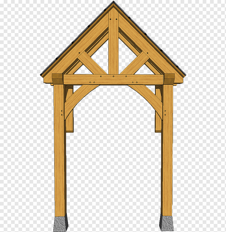 Rangka Atap Queen Post